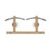 Golden - 3164-BA2 BCB-SWG - Two Light Vanity - Aenon - Brushed Champagne Brass