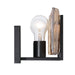 Golden - 3164-BA2 BLK-AWG - Two Light Vanity - Aenon - Matte Black