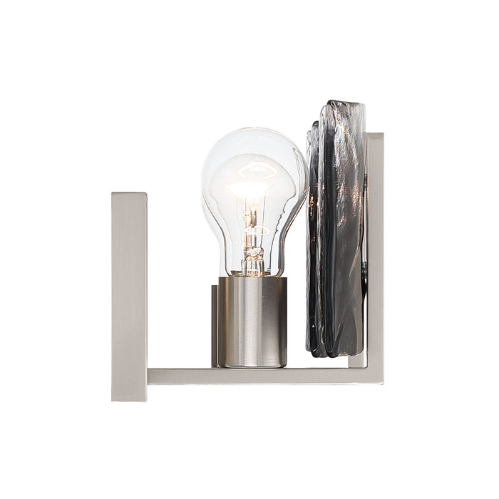 Golden - 3164-BA2 PW-SWG - Two Light Vanity - Aenon - Pewter