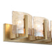 Golden - 3164-BA3 BCB-AWG - Three Light Vanity - Aenon - Brushed Champagne Brass