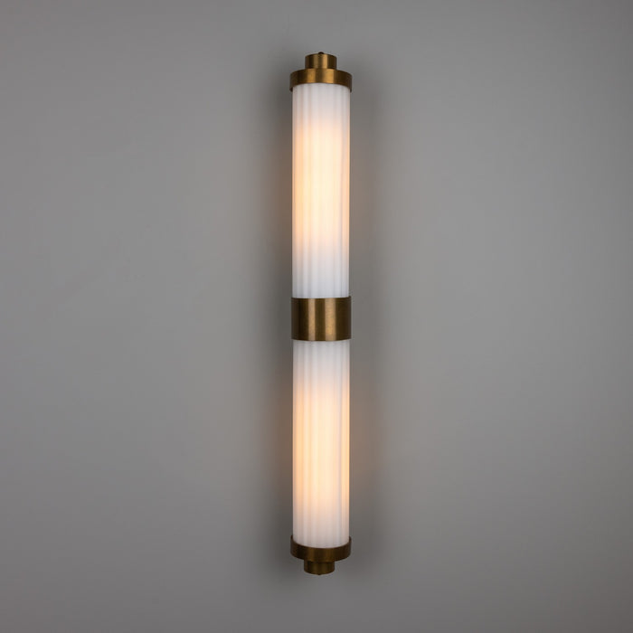 Mullan Lighting - MLBWL170ANTBRS - Two Light Wall Sconce - Louise - Antique Brass