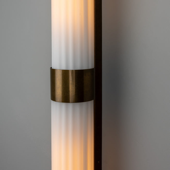 Mullan Lighting - MLBWL170ANTBRS - Two Light Wall Sconce - Louise - Antique Brass