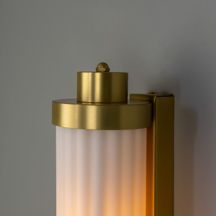 Mullan Lighting - MLBWL170SATBRS - Two Light Wall Sconce - Louise - Satin Brass