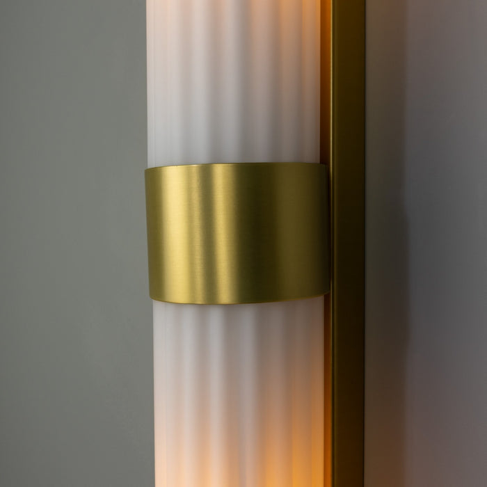 Mullan Lighting - MLBWL170SATBRS - Two Light Wall Sconce - Louise - Satin Brass