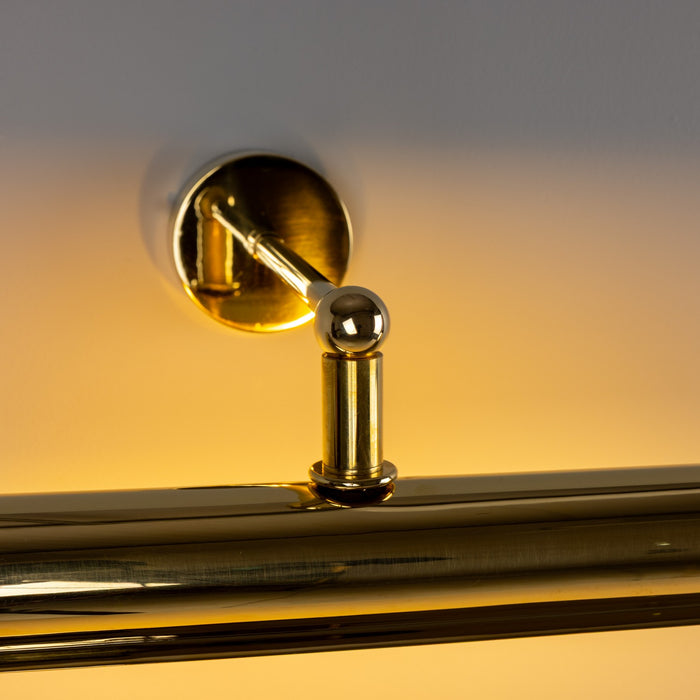 Mullan Lighting - MPL027NATBRS - Two Light Picture Light - Galle - Natural Brass
