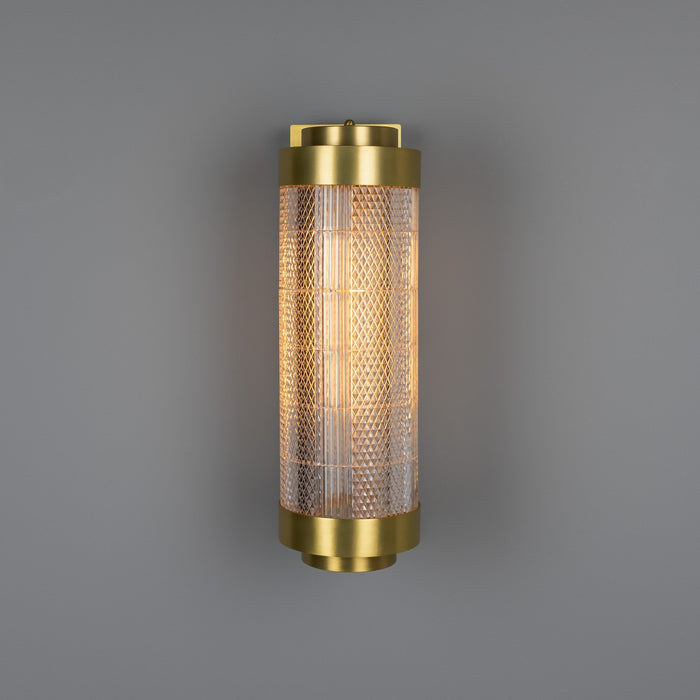 Mullan Lighting - MLWL530SATBRS - One Light Wall Sconce - Ashford - Satin Brass