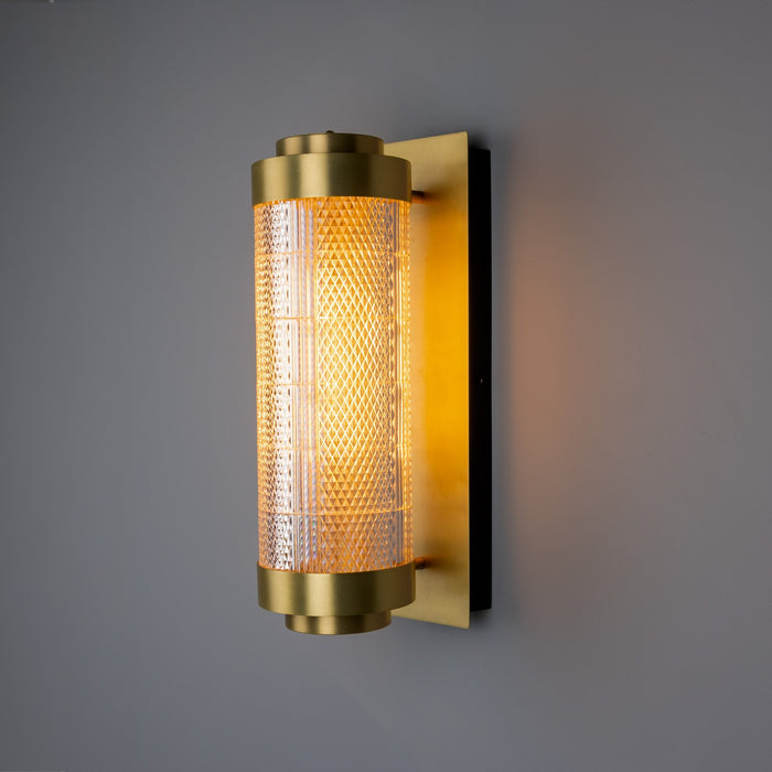 Mullan Lighting - MLWL530SATBRS - One Light Wall Sconce - Ashford - Satin Brass