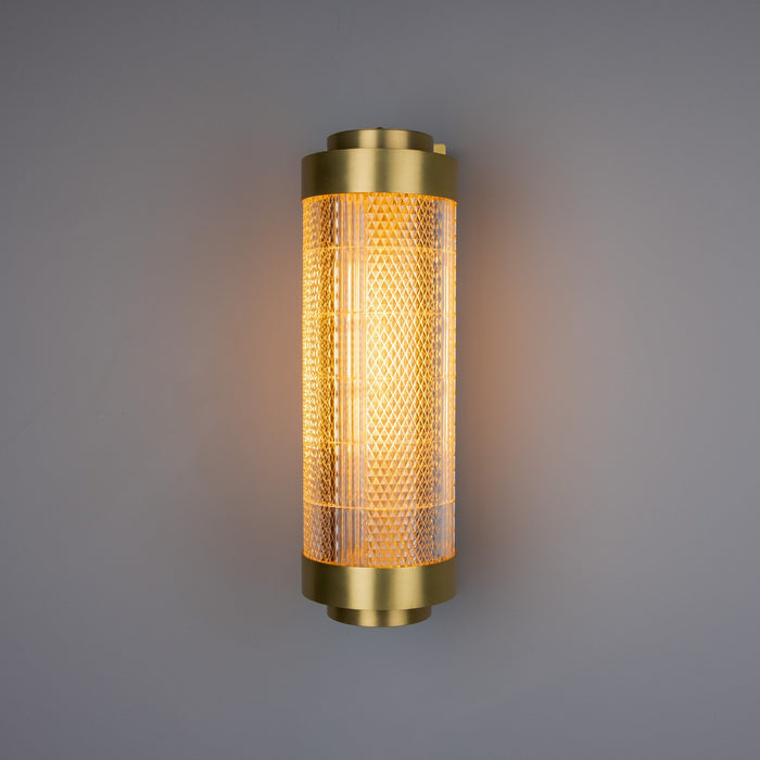 Mullan Lighting - MLWL530SATBRS - One Light Wall Sconce - Ashford - Satin Brass