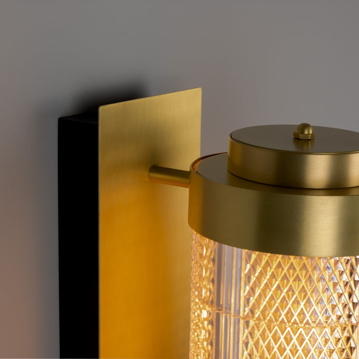 Mullan Lighting - MLWL530SATBRS - One Light Wall Sconce - Ashford - Satin Brass