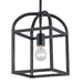 Trans Globe Imports - 11811 BK - One Light Pendant - Sabriel - Black