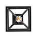 Trans Globe Imports - 11811 BK - One Light Pendant - Sabriel - Black