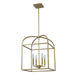Trans Globe Imports - 11814 AG - Four Light Pendant - Sabriel - Antique Gold