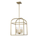 Trans Globe Imports - 11814 AG - Four Light Pendant - Sabriel - Antique Gold