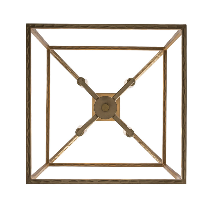 Trans Globe Imports - 11814 AG - Four Light Pendant - Sabriel - Antique Gold