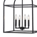 Trans Globe Imports - 11814 BK - Four Light Pendant - Sabriel - Black
