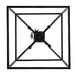 Trans Globe Imports - 11814 BK - Four Light Pendant - Sabriel - Black