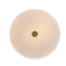 Trans Globe Imports - 16232 AG-FR - Two Light Flush Mount - Quartz Quarters - Antique Gold / Frosted