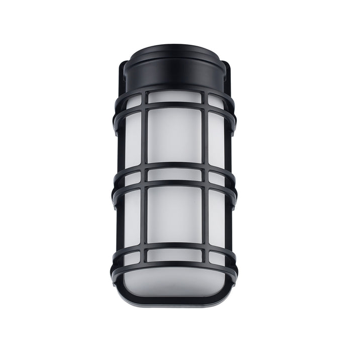 Trans Globe Imports - 51771 BK - One Light Outdoor Bulkhead Light - Wallace - Black