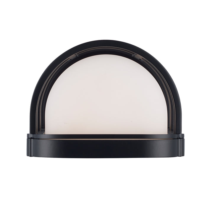 Trans Globe Imports - 51771 BK - One Light Outdoor Bulkhead Light - Wallace - Black