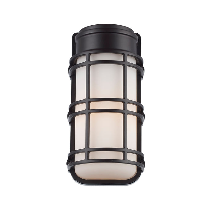 Trans Globe Imports - 51771 BZ - One Light Outdoor Bulkhead Light - Wallace - Bronze