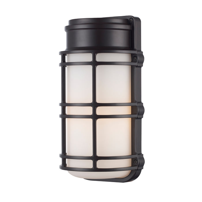 Trans Globe Imports - 51771 BZ - One Light Outdoor Bulkhead Light - Wallace - Bronze