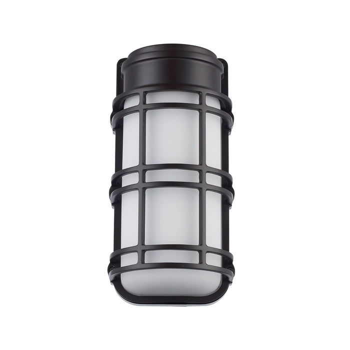 Trans Globe Imports - 51771 BZ - One Light Outdoor Bulkhead Light - Wallace - Bronze