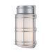 Trans Globe Imports - 51771 SL - One Light Outdoor Bulkhead Light - Wallace - Silver