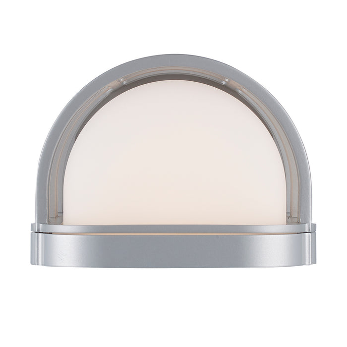 Trans Globe Imports - 51771 SL - One Light Outdoor Bulkhead Light - Wallace - Silver