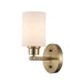 Trans Globe Imports - 72021 AG-FR - One Light Wall Sconce - Kai - Antique Gold / Frosted
