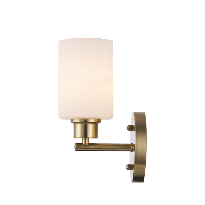 Trans Globe Imports - 72021 AG-FR - One Light Wall Sconce - Kai - Antique Gold / Frosted
