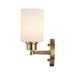 Trans Globe Imports - 72022 AG-FR - Two Light Vanity - Kai - Antique Gold / Frosted