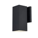 Trans Globe Imports - ADA-LED60020-5C BK - LED Outdoor Wall Mount - Compact - Black