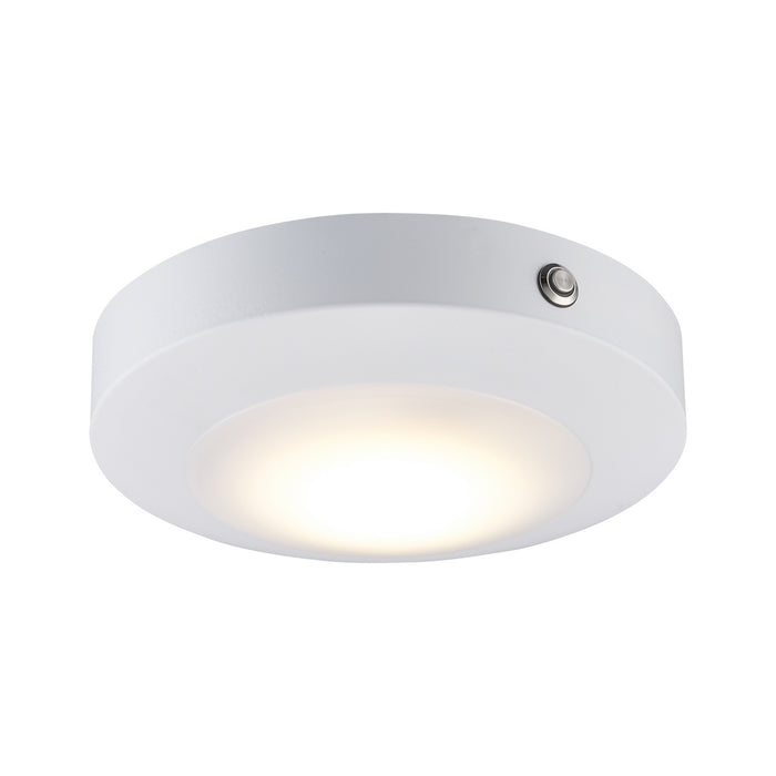 Trans Globe Imports - EM-LED-30099 WH - LED Disk Light - Palomino - White