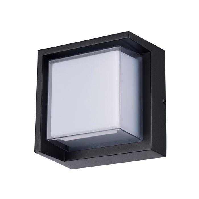 Trans Globe Imports - LED-51920 BK - LED Outdoor Wall Mount - Hatch - Black