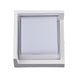 Trans Globe Imports - LED-51920 WH - LED Outdoor Wall Mount - Hatch - White