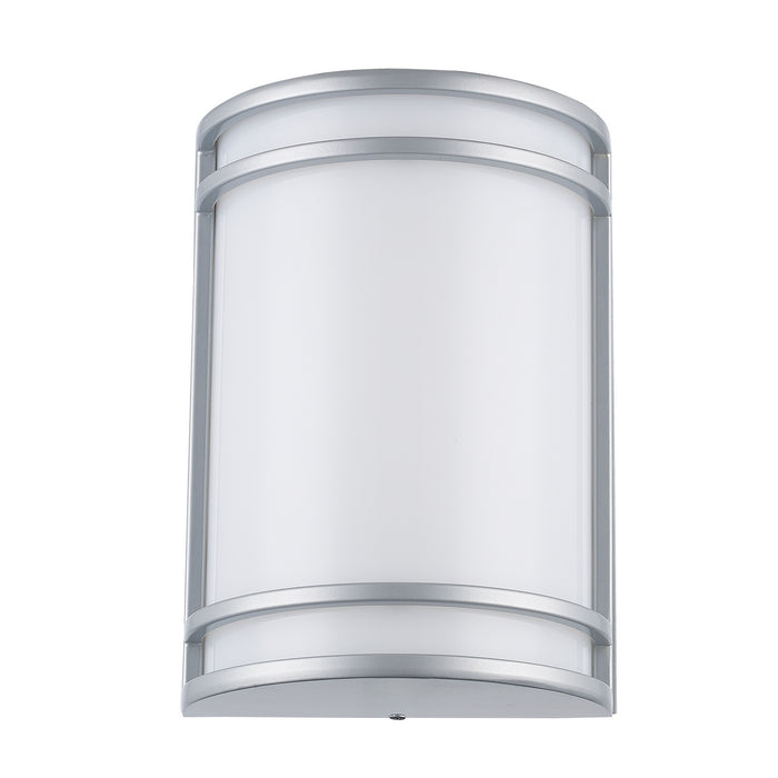 Trans Globe Imports - LED-51930 SL - LED Outdoor Wall Mount - Zorand - Silver