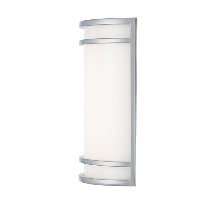 Trans Globe Imports - LED-51930 SL - LED Outdoor Wall Mount - Zorand - Silver