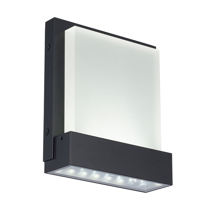Trans Globe Imports - LED-51940 BK - LED Outdoor Wall Mount - Banks - Black