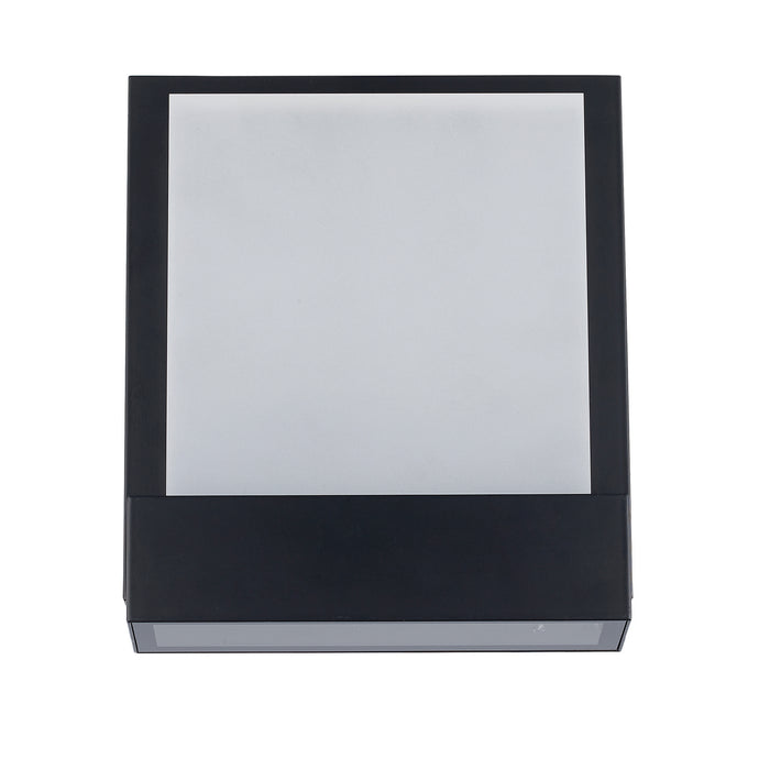 Trans Globe Imports - LED-51940 BK - LED Outdoor Wall Mount - Banks - Black