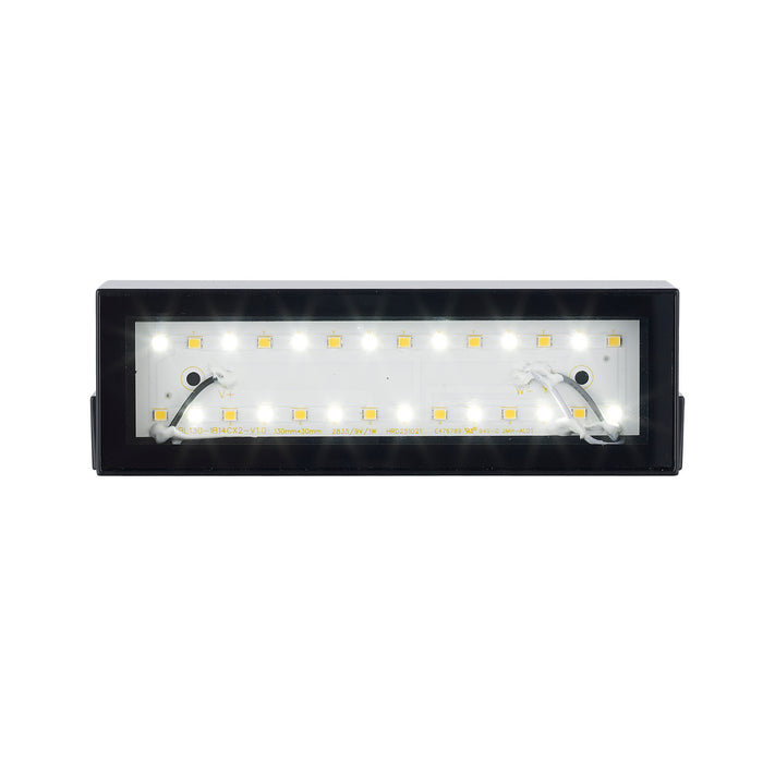 Trans Globe Imports - LED-51940 BK - LED Outdoor Wall Mount - Banks - Black