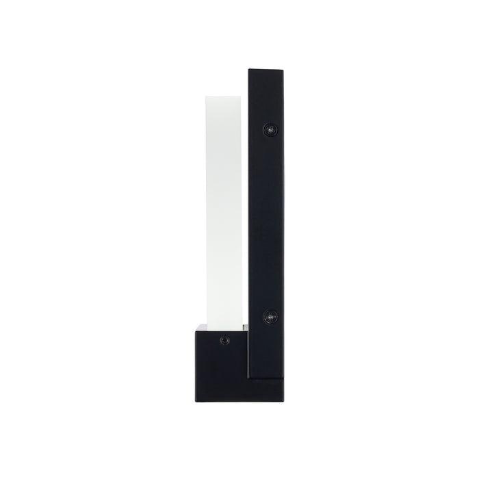 Trans Globe Imports - LED-51940 BK - LED Outdoor Wall Mount - Banks - Black