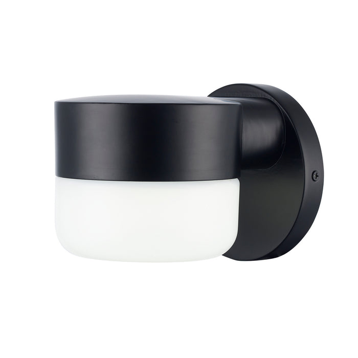 Trans Globe Imports - LED-51970 BK - LED Outdoor Wall Mount - Hyland - Black