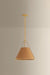 Hudson Valley - 1143-AGB - Three Light Pendant - Sunside - Aged Brass