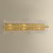 Hudson Valley - 1373-AGB - Three Light Wall Sconce - Fosterdale - Aged Brass