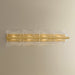 Hudson Valley - 1374-AGB - Four Light Wall Sconce - Fosterdale - Aged Brass