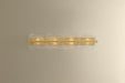 Hudson Valley - 1374-AGB - Four Light Wall Sconce - Fosterdale - Aged Brass