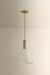 Hudson Valley - 1613-PBR - One Light Pendant - West Hill - Patina Brass