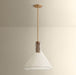 Hudson Valley - 1619-PBR - One Light Pendant - West Hill - Patina Brass