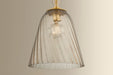 Hudson Valley - 2413-AGB - One Light Pendant - Bleecker - Aged Brass