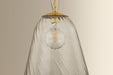 Hudson Valley - 2417-AGB - One Light Pendant - Bleecker - Aged Brass